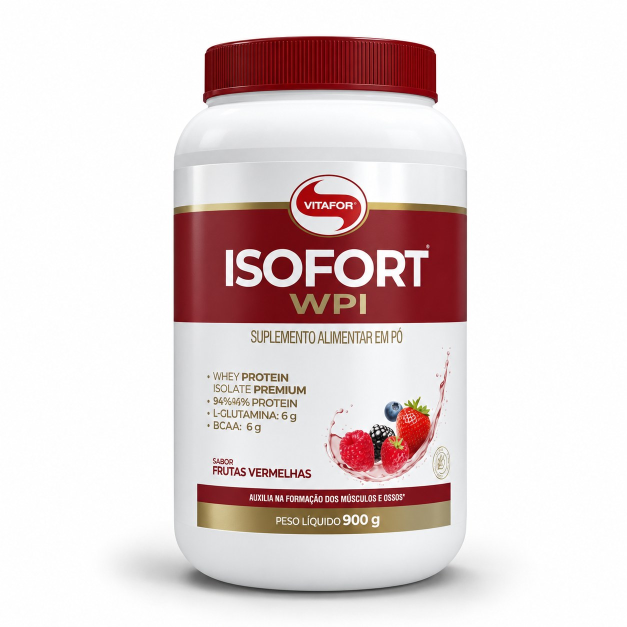 Isofort WPI da Vitafor, whey protein isolado